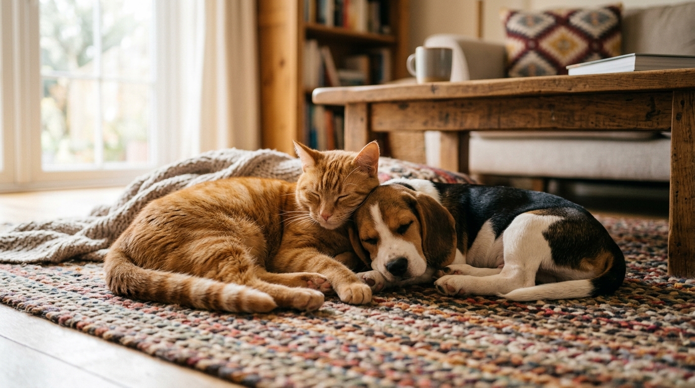 Kedi ve Köpek Aynı Evde Nasıl Anlaşır? Uyum Süreci Rehberi